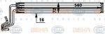 Hella 8MO 376 722-301 масляный радиатор, двигательное масло на VW TOUAREG (7LA, 7L6, 7L7)