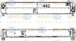 Hella 8MO 376 725-571 масляный радиатор, двигательное масло на MERCEDES-BENZ T1 c бортовой платформой/ходовая часть (601)
