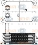 Hella 8MO 376 797-161 масляный радиатор, двигательное масло на FORD TRANSIT c бортовой платформой/ходовая часть