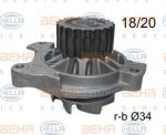 Hella 8MP 376 800-144 водяной насос на AUDI 100 (4A, C4)