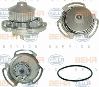 Hella 8MP 376 800-151 водяной насос на VW GOLF III (1H1)