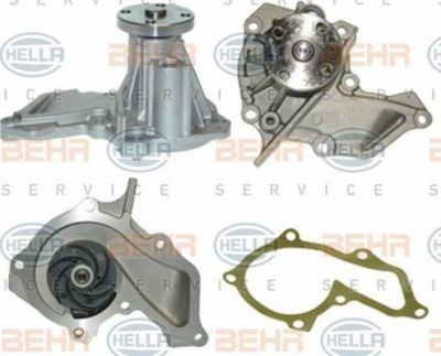 Hella 8MP 376 800-251 водяной насос на FORD FIESTA IV (JA_, JB_)