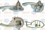 Hella 8MP 376 800-541 водяной насос на MERCEDES-BENZ 190 (W201)