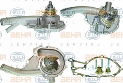 Hella 8MP 376 800-541 водяной насос на MERCEDES-BENZ 190 (W201)