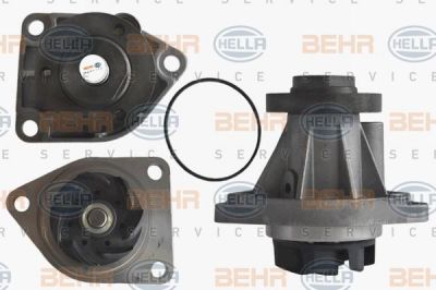 Hella 8MP 376 800-681 водяной насос на OPEL VECTRA B Наклонная задняя часть (38_)