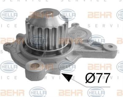 Hella 8MP 376 801-184 водяной насос на HYUNDAI ACCENT II седан (LC)