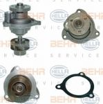 Hella 8MP 376 801-281 водяной насос на FORD KA (RB_)