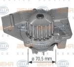 Hella 8MP 376 801-624 водяной насос на PEUGEOT 406 Break (8E/F)