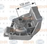 Hella 8MP 376 802-244 водяной насос на FIAT DUCATO Panorama (280)