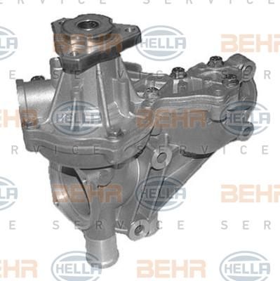 Hella 8MP 376 802-264 водяной насос на AUDI 80 (81, 85, B2)