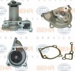 Hella 8MP 376 806-431 водяной насос на MAZDA 323 III Hatchback (BF)