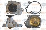 Hella 8MP 376 807-601 водяной насос на OPEL CORSA C фургон (F08, W5L)