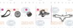 Hella 8MP 376 810-811 водяной насос + комплект зубчатого ремня на AUDI 80 Avant (8C, B4)