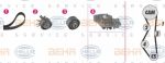 Hella 8MP 376 811-881 водяной насос + комплект зубчатого ремня на FORD MONDEO IV седан (BA7)