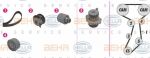 Hella 8MP 376 813-821 водяной насос + комплект зубчатого ремня на VW PASSAT Variant (3C5)