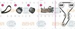 Hella 8MP 376 814-801 водяной насос + комплект зубчатого ремня на RENAULT MEGANE III Наклонная задняя часть (BZ0_)