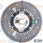Hella 8MV 376 727-111 сцепление, вентилятор радиатора на DAF 95