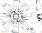 Hella 8MV 376 727-121 вентилятор, охлаждение двигателя на DAF 95