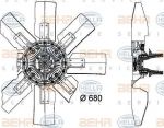 Hella 8MV 376 727-341 вентилятор, охлаждение двигателя на MERCEDES-BENZ NG