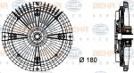 Hella 8MV 376 732-461 сцепление, вентилятор радиатора на MERCEDES-BENZ T1 фургон (601)