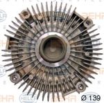 Hella 8MV 376 757-621 сцепление, вентилятор радиатора на FORD TRANSIT c бортовой платформой/ходовая часть (E_ _)