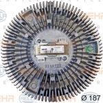 Hella 8MV 376 757-701 сцепление, вентилятор радиатора на MERCEDES-BENZ ATEGO 2