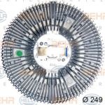 HELLA Муфта вентилятора IVECO (93190926, 8MV376728-151)