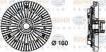 HELLA Вискомуфта VAG A6/A8 3,7/4,2L 94-05 (077121350D, 8MV376733-031)