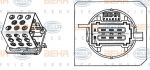 HELLA Резистор вентилятора отопителя CITR (9ml351332-241)