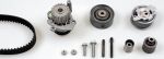 Hepu PK05691 водяной насос + комплект зубчатого ремня на VW PASSAT CC (357)