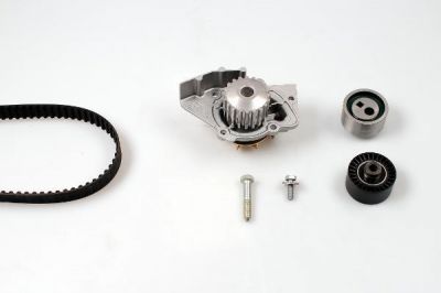 Hepu PK08410 водяной насос + комплект зубчатого ремня на TOYOTA COROLLA (_E11_)