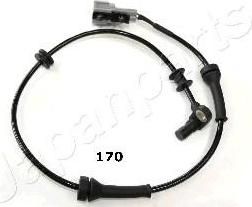 JapanParts ABS-170 датчик, частота вращения колеса на NISSAN NAVARA (D40)