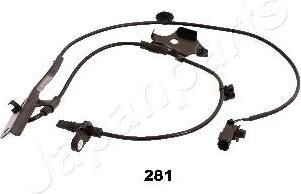 JapanParts ABS-281 датчик, частота вращения колеса на TOYOTA PRIUS PLUS (ZVW4_)