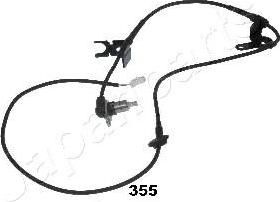JapanParts ABS-355 датчик, частота вращения колеса на MAZDA 626 IV Hatchback (GE)
