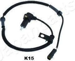 JapanParts ABS-K15 датчик, частота вращения колеса на KIA SORENTO I (JC)
