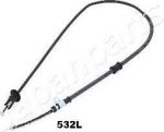 JapanParts BC-532L трос, стояночная тормозная система на MITSUBISHI CARISMA (DA_)