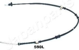 JapanParts BC-590L трос, стояночная тормозная система на MITSUBISHI LANCER IV (C6_A, C7_A)