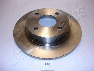 JapanParts DI-198 тормозной диск на NISSAN MICRA II (K11)