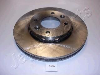 JapanParts DI-K06 тормозной диск на KIA CARENS II (FJ)
