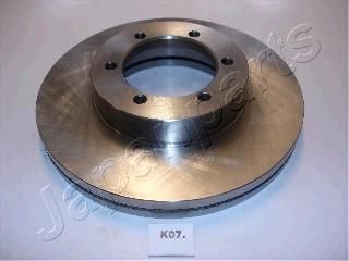JapanParts DI-K07 тормозной диск на HONDA CR-V II (RD_)