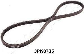 JapanParts DV-3PK0735 поликлиновой ремень на NISSAN KUBISTAR (X76)