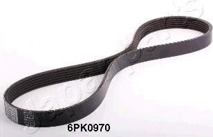 JapanParts DV-6PK0970 поликлиновой ремень на TOYOTA COROLLA седан (_E12J_, _E12T_)