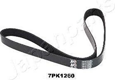 JapanParts DV-7PK1260 поликлиновой ремень на NISSAN NAVARA (D40)