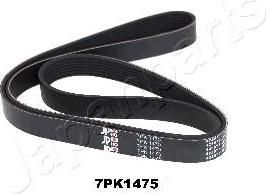 JapanParts DV-7PK1475 поликлиновой ремень на TOYOTA DYNA c бортовой платформой/ходовая часть (KD_, LY_, TRY2_, K