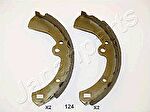 JapanParts GF-124AF комплект тормозных колодок на NISSAN SUNNY (140Y, 150Y)