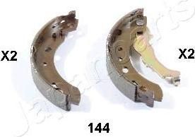 JapanParts GF-144AF комплект тормозных колодок на NISSAN MICRA II (K11)