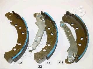 JAPANPARTS К-т торм.колод.бараб.зад.Toyota Yaris 1,0-1,4 06- (GF-221AF)