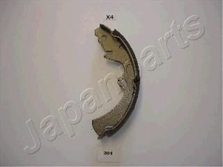 JapanParts GF-301AF комплект тормозных колодок на MAZDA 323 I (FA)