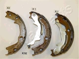 JAPANPARTS Колодки барабанные HYUNDAI Getz (ABS+)/KIA Soul 09-> (170x32mm) (GF-K16AF)