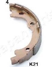 JAPANPARTS Колодки стояночного тормоза HYUNDAI i30/KIA Ceed (GF-K21AF)